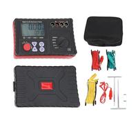 Starrypxl Megohmmeter Digital Display LCD Backlit High Accuracy 0 to 20 200 2000ohm Insulation endurance Tester Ideal Electrical Testing