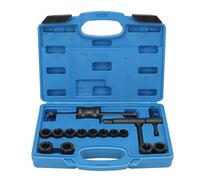 Starrypxl Motorcycle Brake Caliper Piston Removal Tool 12 Adapters Universal Fit Durable Design Ideal for Maintenance and Repair