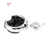 Starrypxl Motorcycle Drink Basket Holder GoldWing GL1500 7/8in Black Mesh Secure Fit Ideal for Long Rides and Convenient Access to Beverages (Silver)
