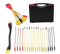 Starrypxl OBD Test Lead Probe Kit 23 in 1 Extended Cable Set Universal Automobile Motorcycle Detectors Versatile Durable Design Ideal Diagnostic Tool