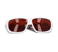 Starrypxl Occhiali per la sicurezza degli occhi 180 a 540 nm 750 a 1100 nm Risposta rapi della luce rapi PC Goggles White per lavoro e uso di laboratorio (Blanc)