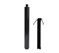 Starrypxl Pool Cue Extension 10 Inch Carbon Fiber Billiard Pool Cue Extender with Bumper for Predator Cues Durable Lightweight Enhanced Control Practice Games Accessories