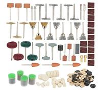 Starrypxl Rotary Tool Set 347 Pcs Multi Grinding Stone Cut Off Polishing Wheel Sanding Disc 1/8in Shank Versatile Kit for DIY Crafting and Precision Work