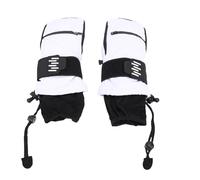 Starrypxl Ski Mittens Snowboarding Mittens with Wrist Guards Waterproof Warm Thermal Inner Five Finger Design for Skiing Snowboarding Hiking Mountaineering Fabric Nylon Plush (M)