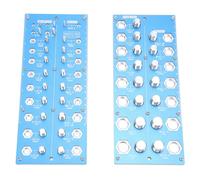 Starrypxl Thread Checker Hardened Steel Bolt Nut Identifier Gauge Inch Metric 2 in 1 Car Maintenance Repair Durable Accurate Versatile Tool