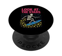 Stars Constellation Guarda l'astrologia spaziale degli uomini delle stelle PopSockets PopGrip Adesivo