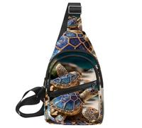 Stars Nebula Borsa a tracolla con tracolla regolabile, borsa a tracolla per uomo e donna, zaino a tracolla per viaggi, ciclismo, lavoro, sport, Multicolore 11, 11.8x7x1.5in/30x18x4cm