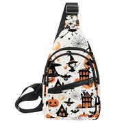 Stars, Nebula Crossbody Zaino Sling Bag Viaggi Escursionismo Borsa da Petto, Multicolore 15., 11.8x7x1.5in/30x18x4cm