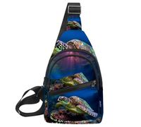 Stars Nebula Sling Side, zaino a tracolla, Multicolore 03, 11.8x7x1.5in/30x18x4cm