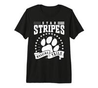 Stars, Stripes, And Wagging Tails Maglietta Premium