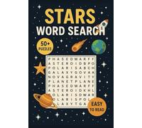 Stars Word Search Book for Adults, Kids & Seniors: 50+ Puzzles Featuring Constellations, Astronomy Terms, Night Sky & More | Fun Brain Games for ... Seniors & Space Lovers in Large Print Format