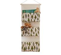 Starsglowing Sacchetto di immagazzinaggio appeso Sacchetto di immagazzinaggio dell'armadio Organizzatore di porta parete Organizzatore appeso Sacchetto di immagazzinaggio 3 Borsa grande (Alberi)