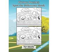 Starshine Starshi Picture Puzzles Spot the Difference Book for Adul (Tascabile)