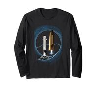 Starship Boca Chica Starbase | Un'astronave d'Arte Digitale Maglia a Manica