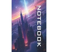 Starship Logbook: Neon Sector 4: Futuristic Notebook for Sci-Fi Fans, Writers, and Dreamers