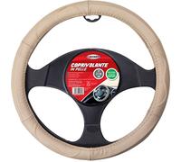 Coprivolante auto beige pelle adulto comodità sicurezza 37x39 protezione START