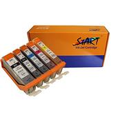 START - 5 cartucce compatibili per Canon PGI-580 PGBK XXL Black. CLI-581BK XXL Photo-Black. CLI-581C XXL ciano CLI-581M XXL Magenta. CLI-581Y XXL Yellow