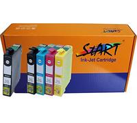 Start - 5 Cartucce d'inchiostro compatibile con Epson 29XL. T2991 XL Black T2992 XL Cyan. T2993 XL Magenta