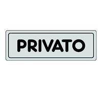START Adesivo attività commerciali Privato private zone 15CMx5CM