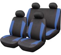 Alpha Set Completo Coprisedili auto universale blu-nero