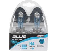H4 Blue Power Coppia di Lampadine Xenon per luci auto 12V 60/55W P43t
