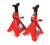 START Coppia di Cavalletti da Officina 2 Tonnellate per Manutenzione Auto - Supporti Robusti e Affidabili per Mantenere Sollevato il Veicolo