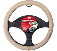 Coprivolante auto beige pelle adulto comodità sicurezza 37x39 protezione START
