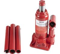 START Crick Idraulico a Bottiglia - Sollevamento da 18,5 cm a 35,5 cm | Compatto e Robusto per Emergenze e Manutenzione (2T)