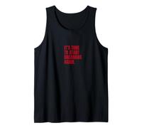 Start Dreaming Again Bold Motivational Modern Citazione Retro Canotta