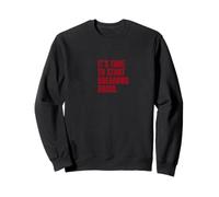 Start Dreaming Again Bold Motivational Modern Citazione Retro Felpa