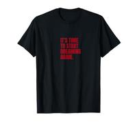 Start Dreaming Again Bold Motivational Modern Citazione Retro Maglietta
