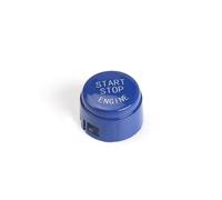 Start Engine Interruttore Interruttore Accensione 3-1 pz Interruttore di pulsante di avviamento e arresto del motore adatto per BMW Serie 5/6/7 F06 F07 F10 F01 F30 2009-2015(Model B Blue)