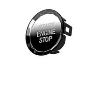 Start Engine Interruttore Interruttore Accensione Adatto per BMW Z4 G29 G20 X5 G05 X7 G07 G14 Pulsante di avviamento del motore dell'auto Interruttore di accensione Coperchio di arresto(Black)