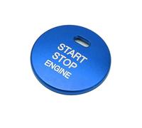 Start Engine Interruttore Interruttore Accensione Pulsante di avviamento e arresto del motore dell'auto, tappo di copertura, adatto per Mazda 2, 3, 6, CX-3, CX-4, CX-5, CX-9, MX-5.(Blue)