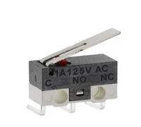 Start Engine Interruttore Interruttore Di Finecorsa 1A 125V Del Mouse SPDT 3Pin A Pulsante Momentaneo Senza Maniglia/Con Maniglia A Rullo(BENT FOOT-4,20PCS)