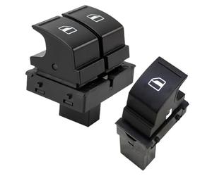 Start Engine Interruttore Misura Per Volkswagen Caddy 2K EOS Golf 5 6 GTI Passat B6 CC Interruttore Finestra 1K3959857A 7L6959855B Interruttore Accensione Avviamento(Set)