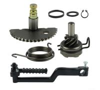 Start Gear Assembly, kit di ricostruzione albero di avviamento in alluminio, kit di ricostruzione albero ingranaggio per scooter GY6 139QMB