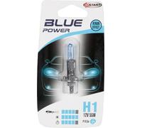 H1 Blue Power Lampadina Alogena per luci auto 12V 55W P14,5s