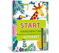 Start Handwriting Practice Alphabet Writing Books English Language - Letter Word And Sentence Writing Practice Illustrated Book, Fun And Educational - ... Practise Workbook Book For Kids - Alphabet