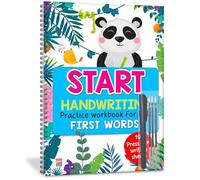 Start Handwriting Practice Colors And Shapes Writing Books English Language - Letter Word And Sentence Writing Practice Illustrated Book, Fun And ... Practise Workbook Book For Kids - First Word