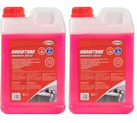 Start - Liquido Radiatore Organico Rosso G12+ 2 Litri - Antigelo fino a -22°C e Protettivo fino a +120°C, Tecnologia Long Life OAT per Motori Moderni con Impianti Raffreddamento Avanzati