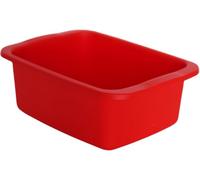 START Machiavelli catino rettangolare Bacinella in plastica di capacità 10L. Vaschetta multiuso misure 42 x 31 x 15,5 cm (Rosso)