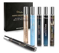 Start Makers Profumo Uomo Set 6 x 38ml - Set Regalo Profumo Uomo con Oud Ambra Pelle Mandarino - Eau de Parfum & Dopobarba Uomo - Colonia Regalo Compleanno