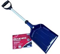 Start Pala da Neve Telescopica con Manico In Alluminio, Attrezzo Invernale per Pulizia Passaggi Esterni, Spalaneve con Impugnatura Ergonomica, Sgombraneve per Emergenze Invernali