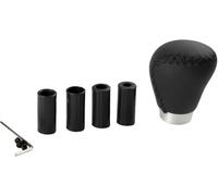 START Pomello Speed in Pelle per Auto - Elegante Manopola Cambio con 4 Riduttori in Gomma Inclusi