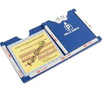 Porta assicurazione con disco orario in plastica per auto