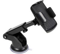 Start Porta telefono a Gru con ventosa per vetro e cruscotto - regolabile, allungabile con rotazione 360° - 17 cm x 23 cm