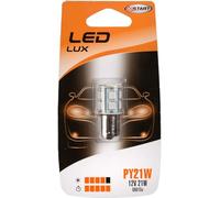 Start PY21W Lampadina Singola 13 Led arancio per luci auto 12V 21W BAU15s