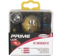 Start R2 Kit Emergenza Asimmetrica per luci auto 12V 5 lampade+ 2fusibili