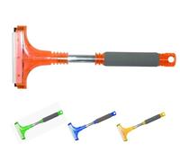 Raschiaghiaccio Deluxe parabrezza auto larghezza lama 10 cm manico alluminio spu